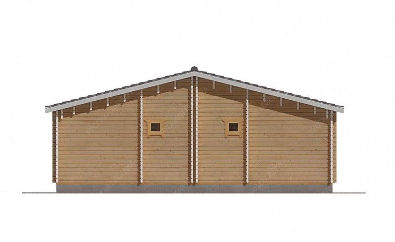 Гостевые дома из мини-бруса ДГ-11