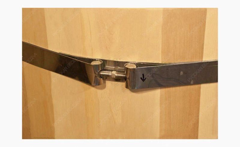 Купель угловая из кедра h120 / 110*110 / 4 см