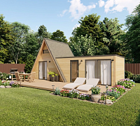 Закрытая беседка Вишня