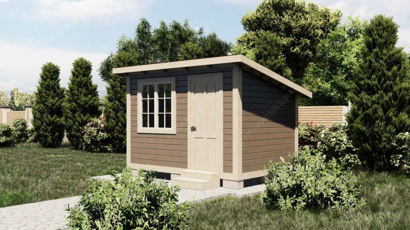 Бытовка деревянная Липино