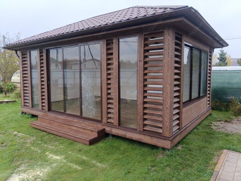 Застекленная беседка ЭФИР