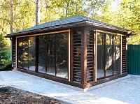 Застекленная беседка БАЛТИКА