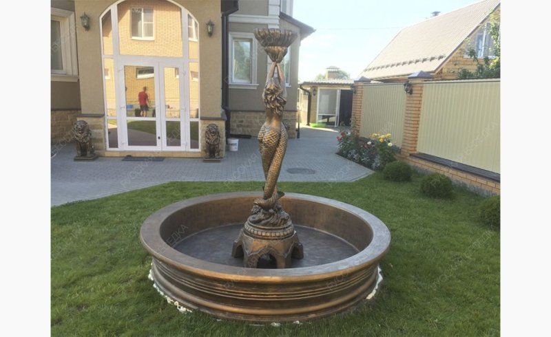 Скульптура Русалки классическая бронза