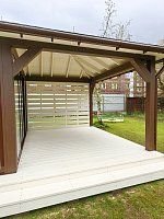 Застекленная беседка МОНБЛАН