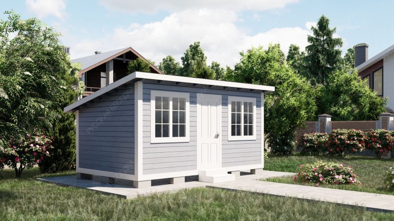 Бытовка деревянная Лишенино