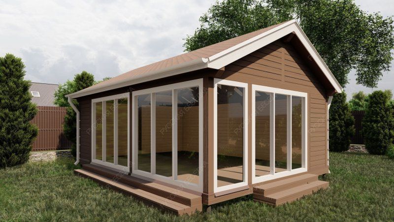 Застекленная беседка ВЕНЕРА