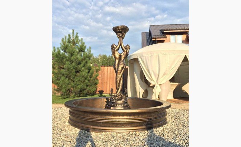 Скульптура Русалки классическая бронза