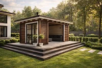 Прямоугольная беседка Оратория