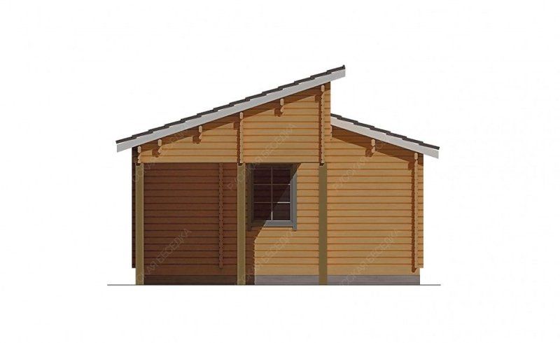 Гостевые дома из мини-бруса ДГ-32