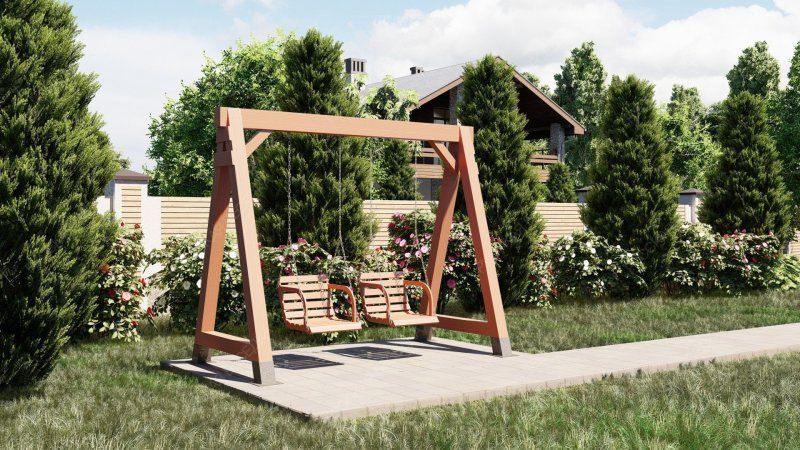 Садовые качели Клусово