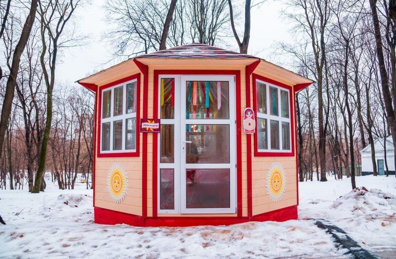 Закрытая беседка  ПРАЗДНИЧНАЯ