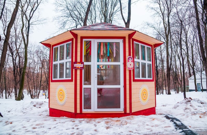 Закрытая беседка  ПРАЗДНИЧНАЯ