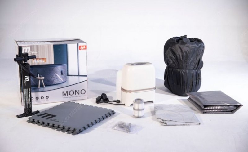 Надувной джакузи СПА бассейн MSpa Mono 192х65см жёсткий борт