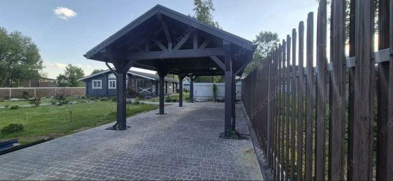 Навес для машин РИВЕР 4х10