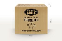 Керамический гриль-барбекю grill-18 TRAVELLER 30,5 см / 12 дюймов