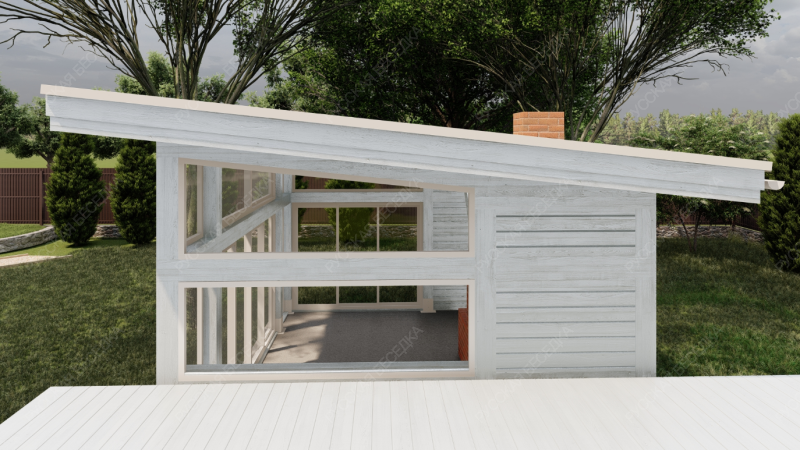 Закрытая беседка ЮНА