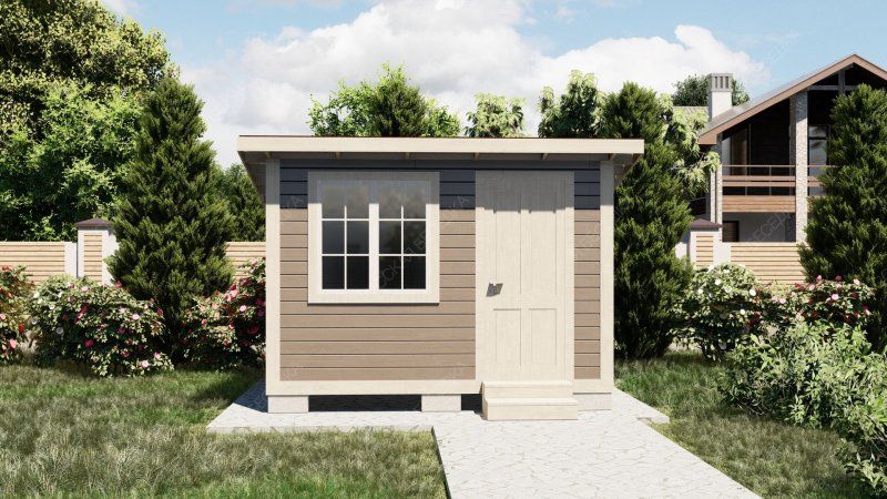 Бытовка деревянная Липино