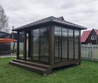 Застекленная беседка АННЭТ