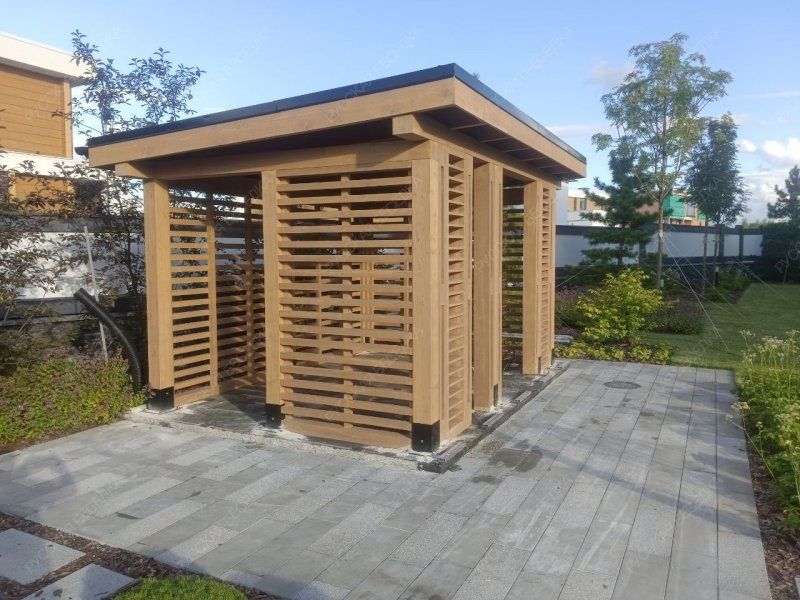 Прямоугольная беседка ЛИЛИЯ