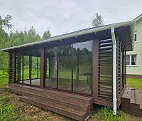 Застекленная беседка БАЛТИКА