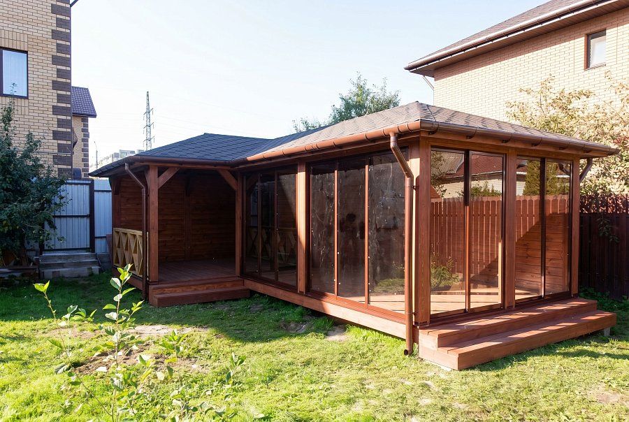 Застекленная беседка ГРЕЙС