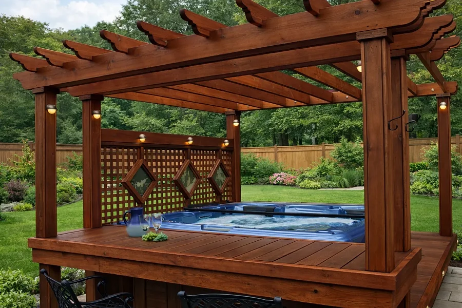 Пергола для бассейна Релакс