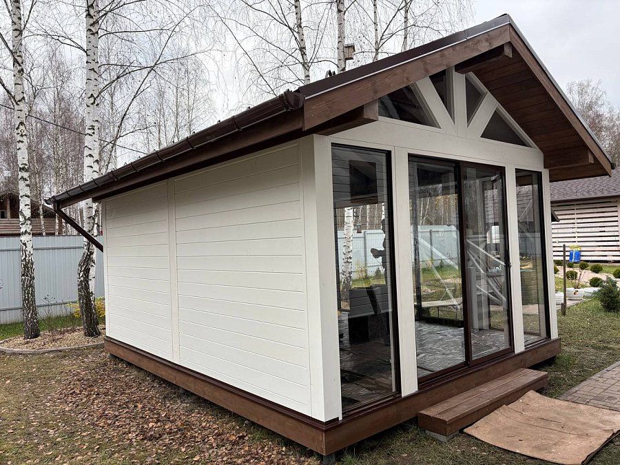 Застекленная беседка КАМПЕН 5х4