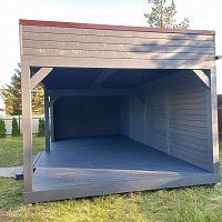 Прямоугольная беседка АЛЬКОН